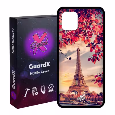 کاور گارد ایکس طرح Eiffel Tower مدل Glass10125 مناسب برای گوشی موبایل سامسونگ Galaxy Note 10 Lite