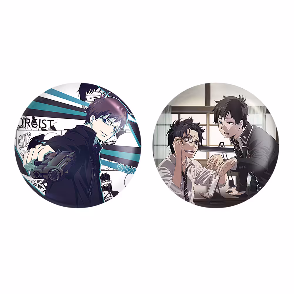 پیکسل خندالو مدل رین و یوکیو انیمه جنگیر کد 1635716349 مجموعه 2 عددی