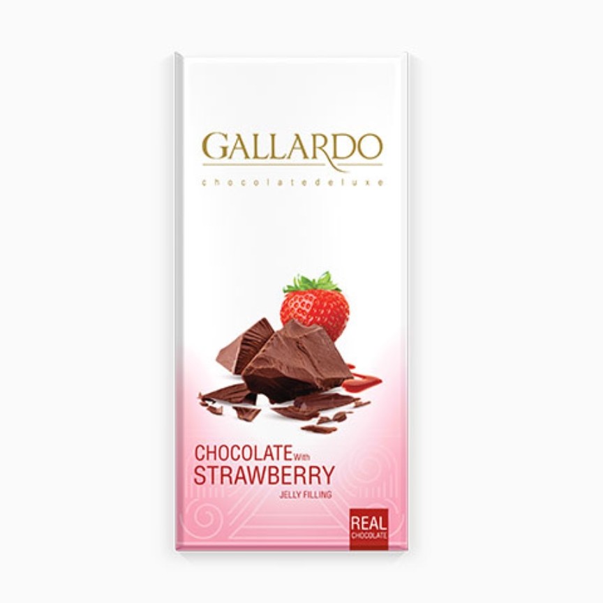 شکلات گالاردو توت فرنگی 80 گرم