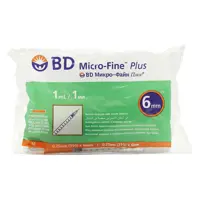 سرنگ انسولین بی دی مدل micro-fine plus حجم 1 میلی لیتر بسته 10 عددی