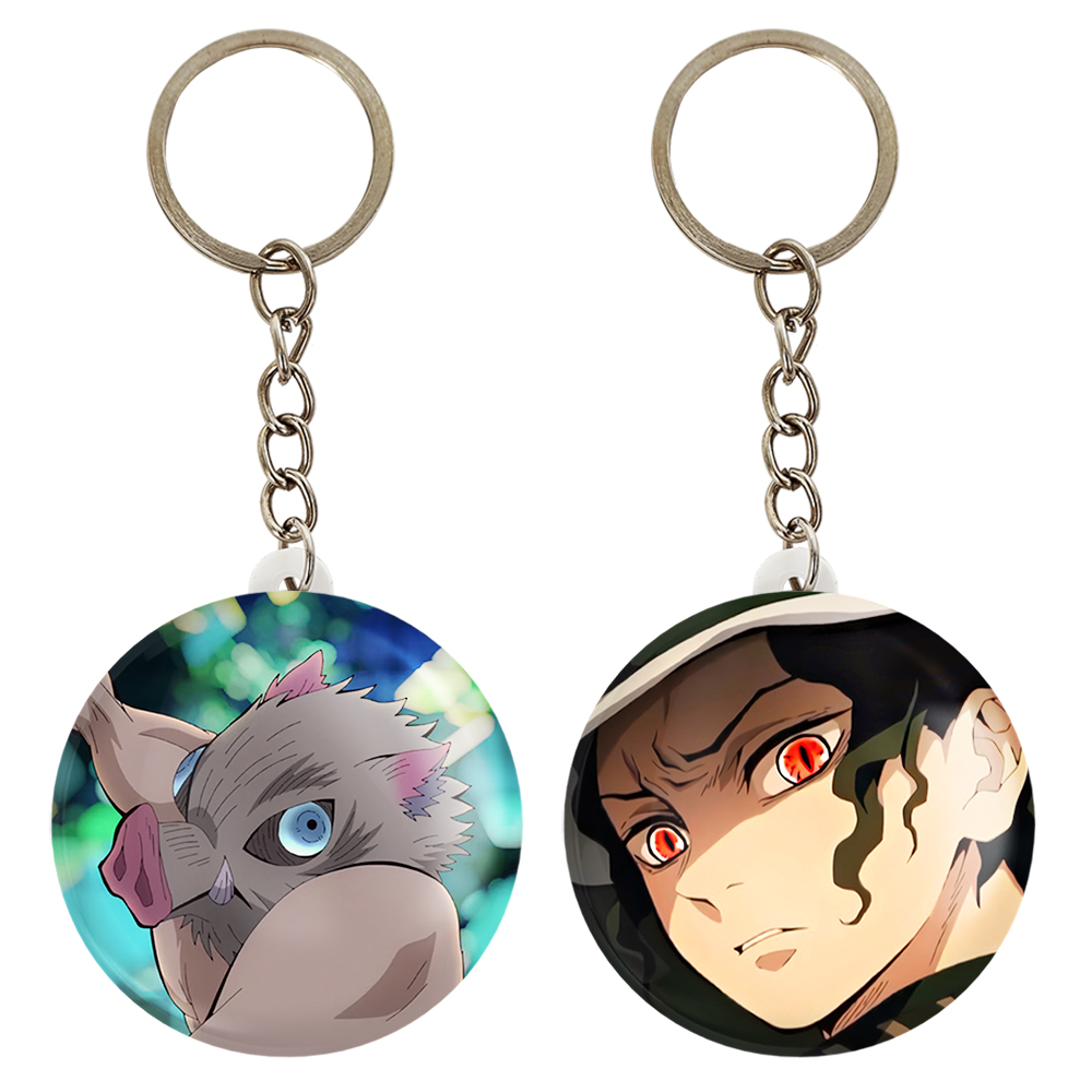 جاکلیدی خندالو مدل کیبوتسوجی موزان و اینوسکه هاشیبیرا انیمه شیطان کش کد 1277812784 مجموعه 2 عددی