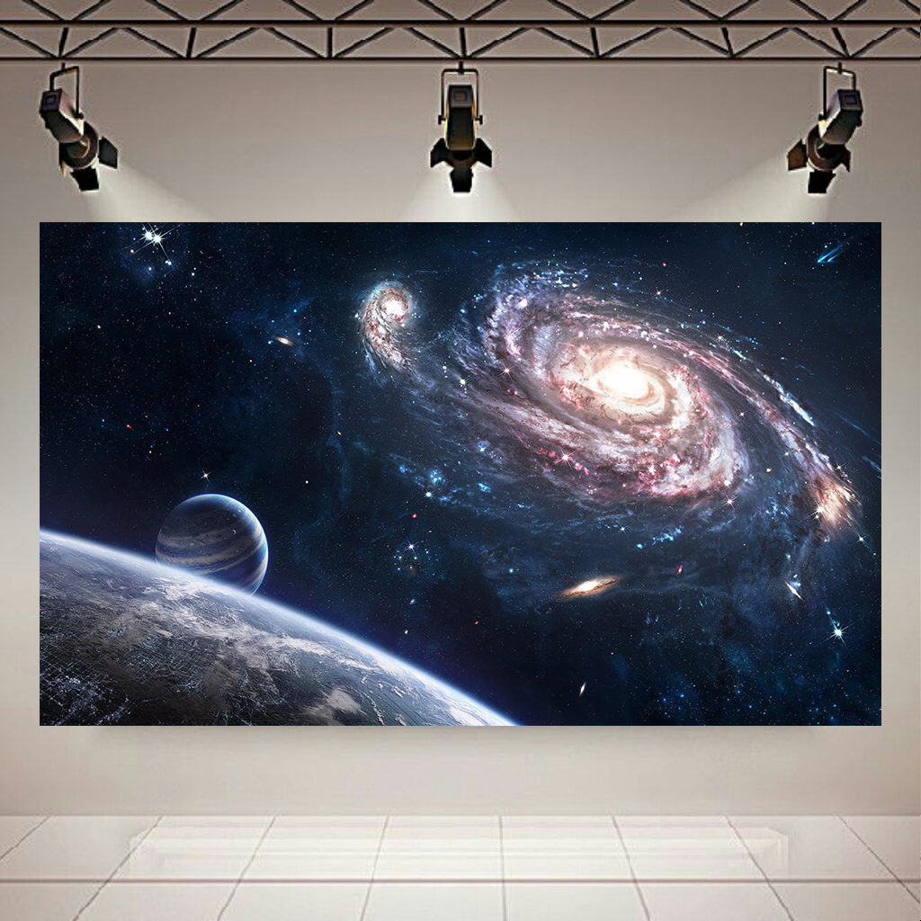 تابلو بوم مدل کهکشان و ستارگان کد AR12900