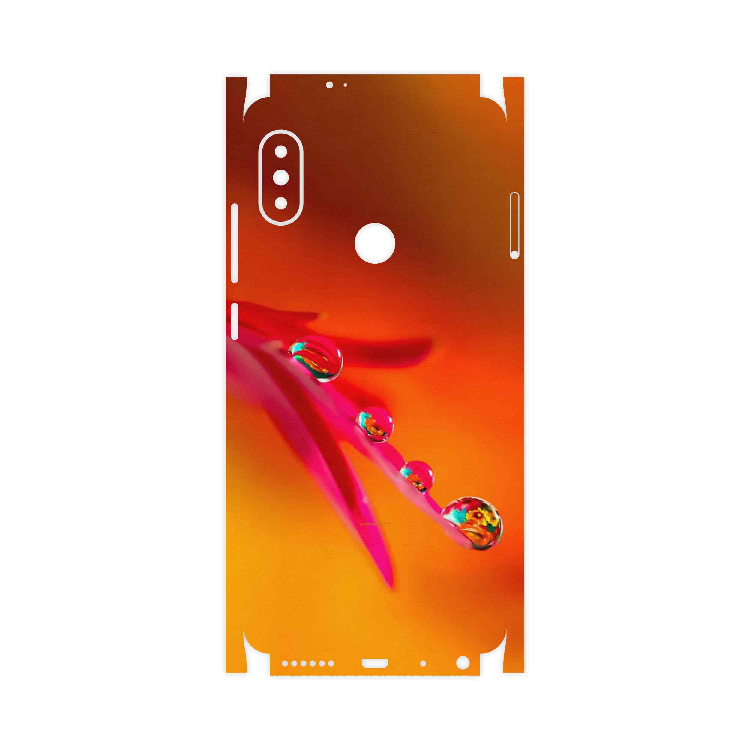 برچسب پوششی ماهوت مدل Plant dew-FullSkin مناسب برای گوشی موبایل شیائومی Redmi Note 5 Pro