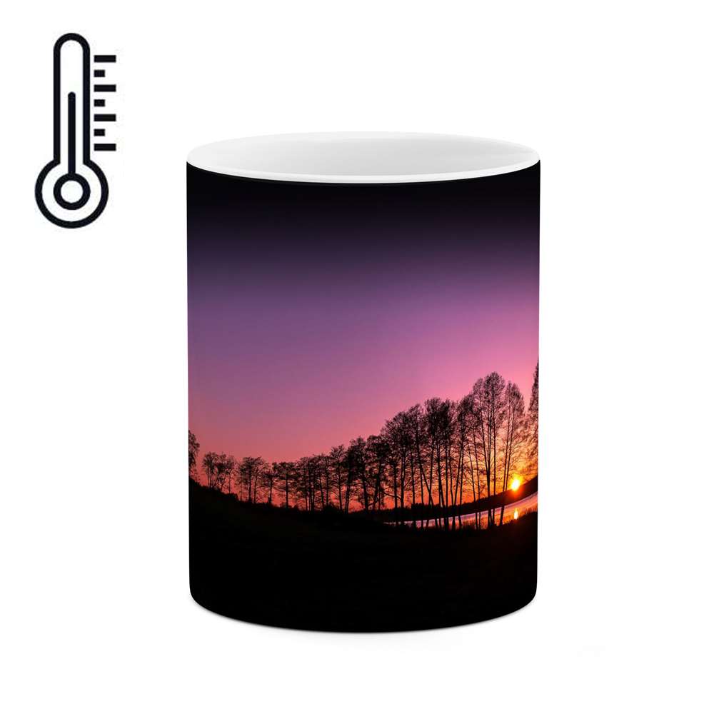 ماگ حرارتی طرح منظره زیبا  مدل mgph13507