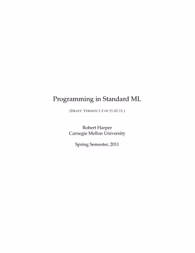 خرید و دانلود نسخه کامل کتاب Programming in Standard ML (11.02.11 draft)