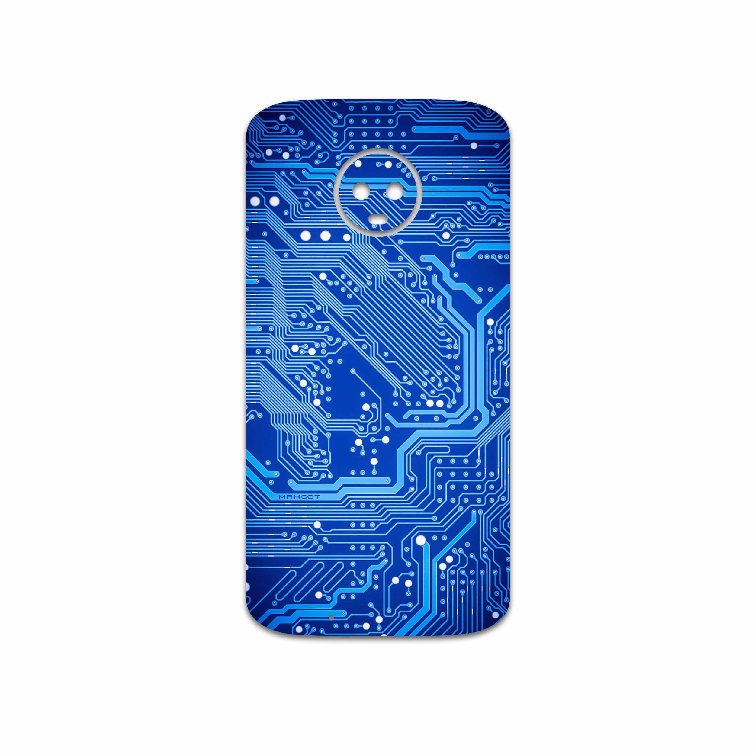 برچسب پوششی ماهوت مدل Blue Printed Circuit Board مناسب برای گوشی موبایل موتورولا Moto G6