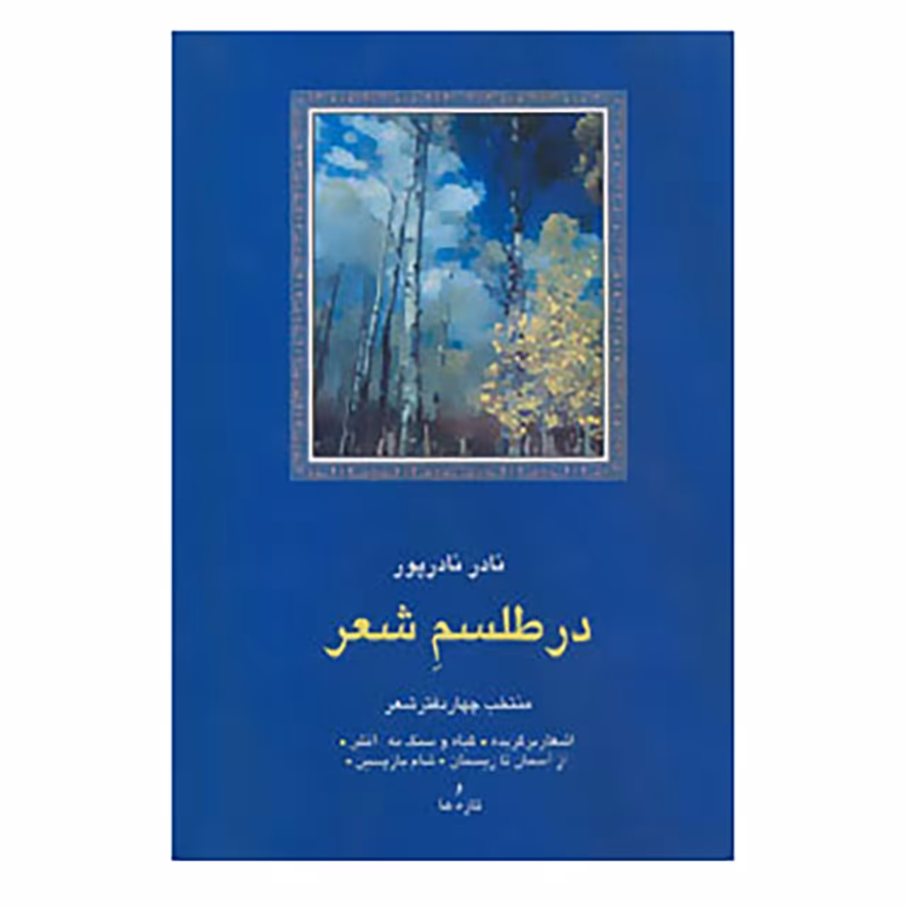 کتاب شعر معاصر ایران13 اثر نادر نادرپور