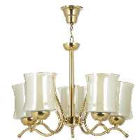 لوستر پنج شعله چشمه نور کد A823/5-G