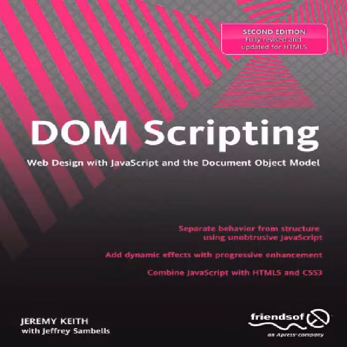 خرید و دانلود نسخه کامل کتاب DOM Scripting: Web Design with JavaScript and the Document Object Model