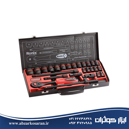 جعبه بکس 27 پارچه Ronix مدل RH-2627