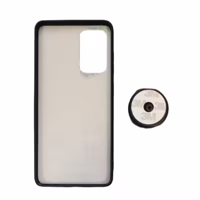 کاور طرح دخترانه کد 585 مناسب برای گوشی موبایل سامسونگ Galaxy A52 به همراه پاپ سوکت