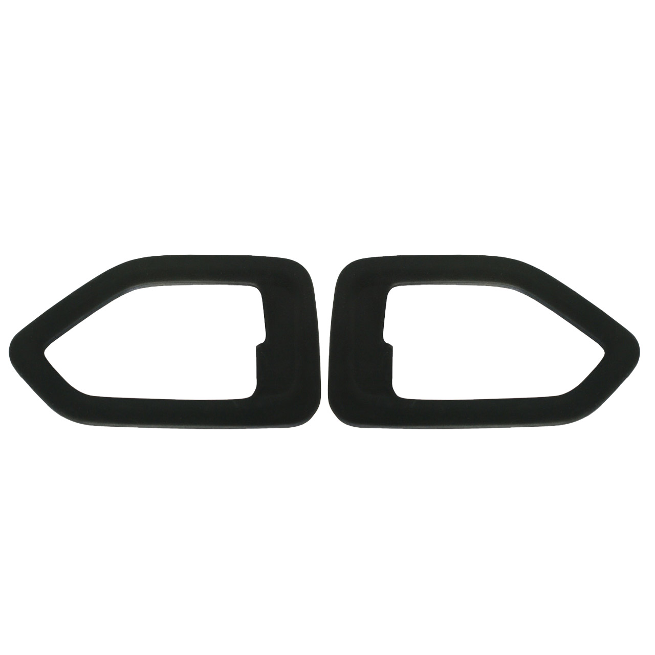 قاب دستگیره داخلی خودرو قطعه سازان کبیر مدل ZEH-405-409 مناسب برای پژو 405 مجموعه 2 عددی