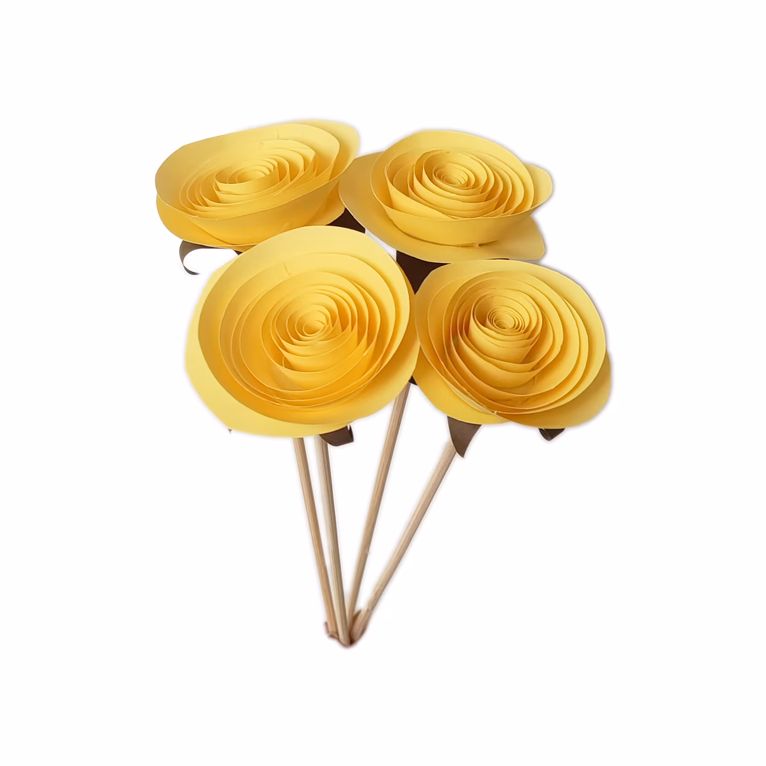 گل مصنوعی مدل رز ژولیت کد MK91 مجموعه 4 عددی