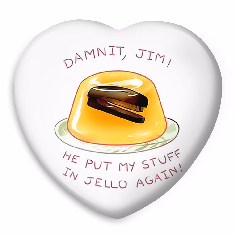 پیکسل خندالو طرح سریال آفیس The Office مدل قلبی کد 10228