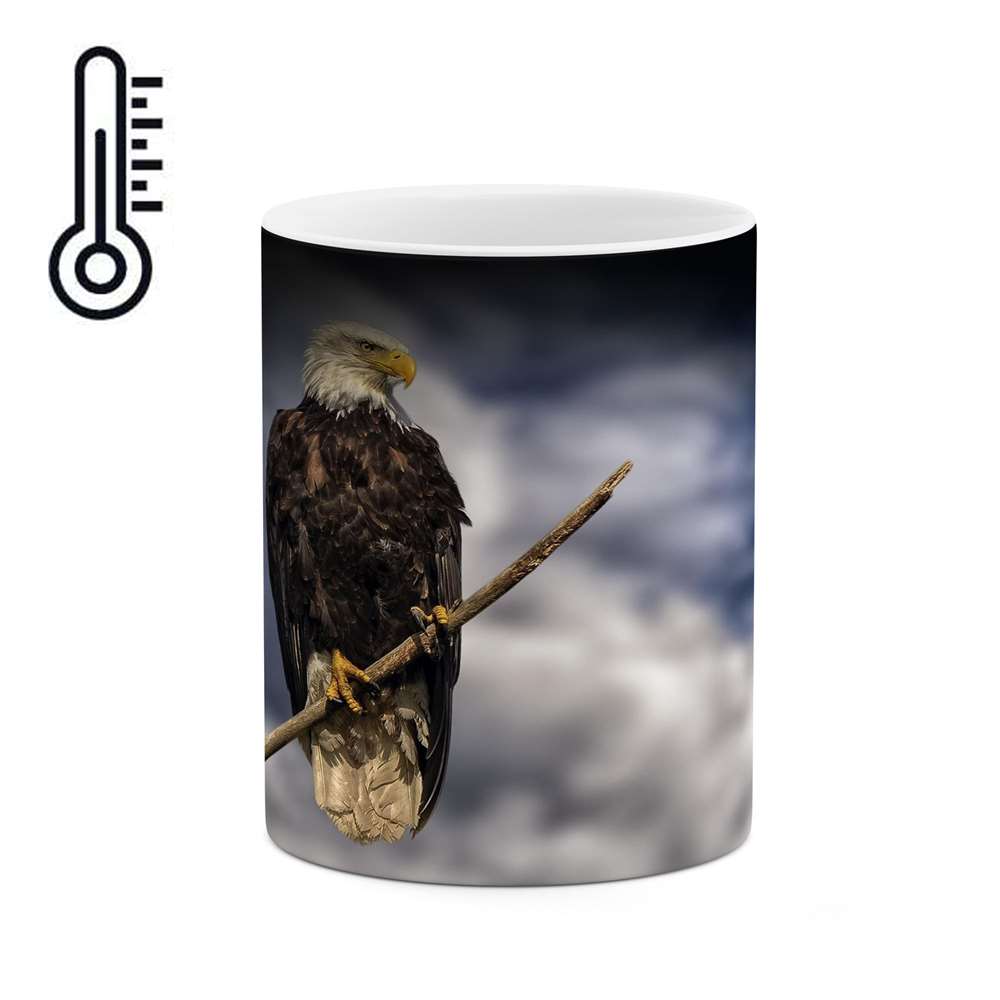 ماگ حرارتی کاکتی طرح عقاب مدل mgh16037