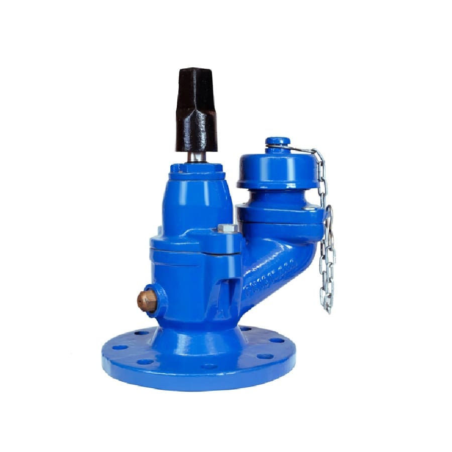 شیر آتش نشانی دفنی با تخلیه خودکار میراب