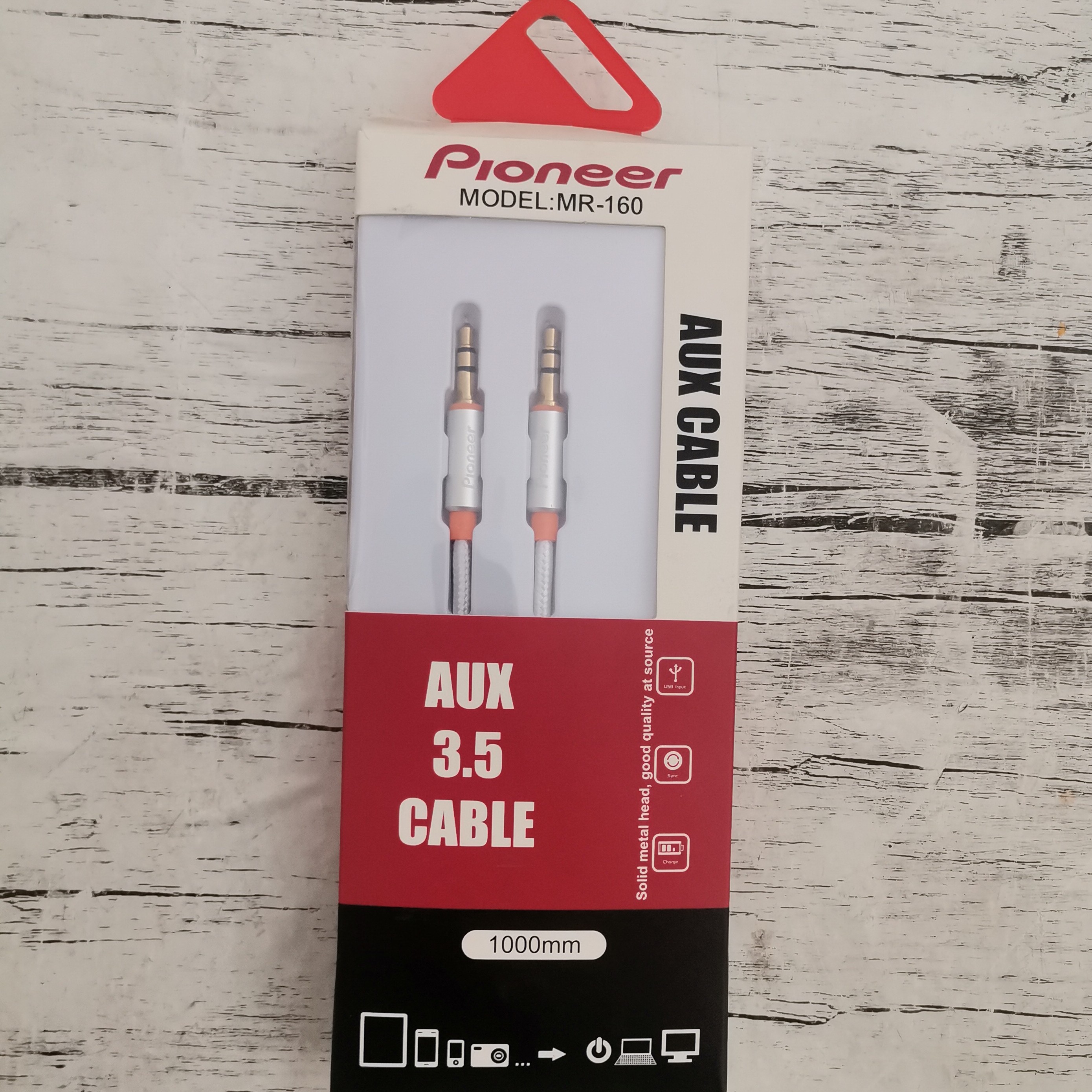 کابل Aux مارک pioneer کیفیت صدا عالی رابط بین ضبط ماشین و گوشی