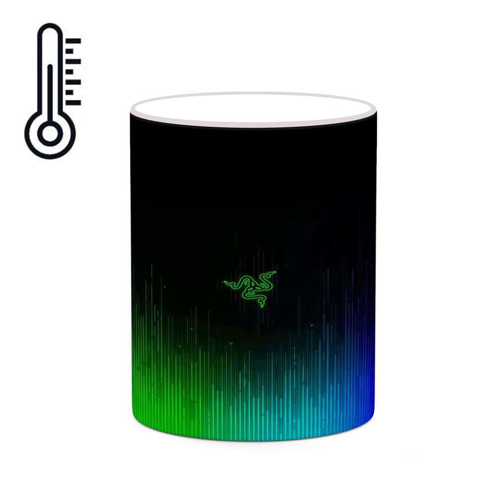 ماگ حرارتی کاکتی طرح ریزر Razer مدل mgh24738