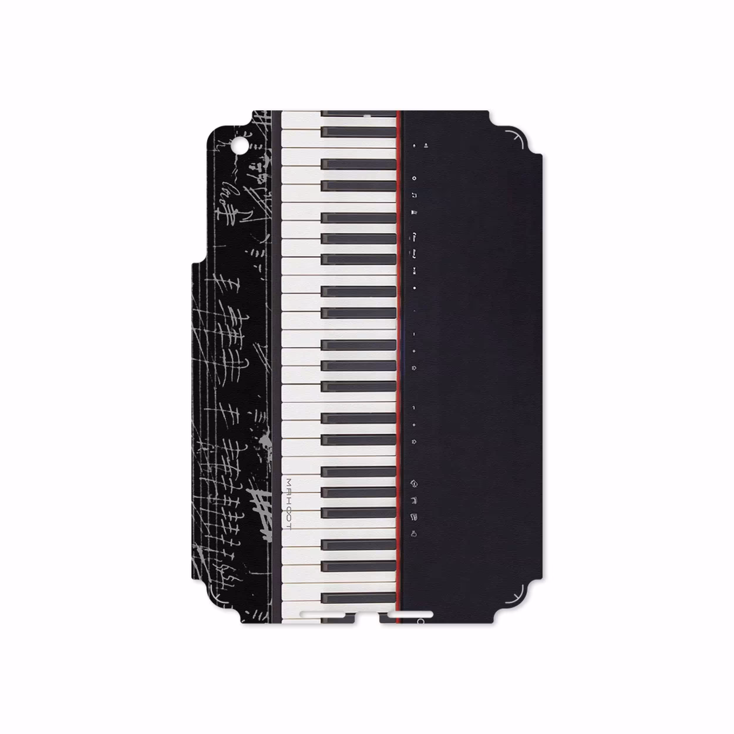 برچسب پوششی ماهوت مدل Piano-Instrument مناسب برای تبلت اپل iPad mini 2012 A1455