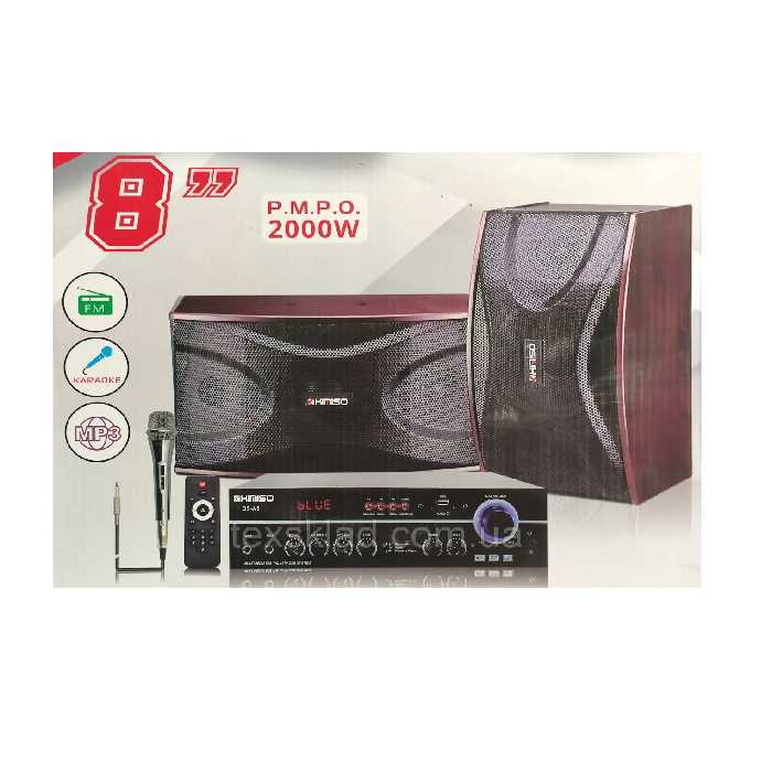 اسپيكر برقي KIMISO A8 - یاسین کامپیوتر