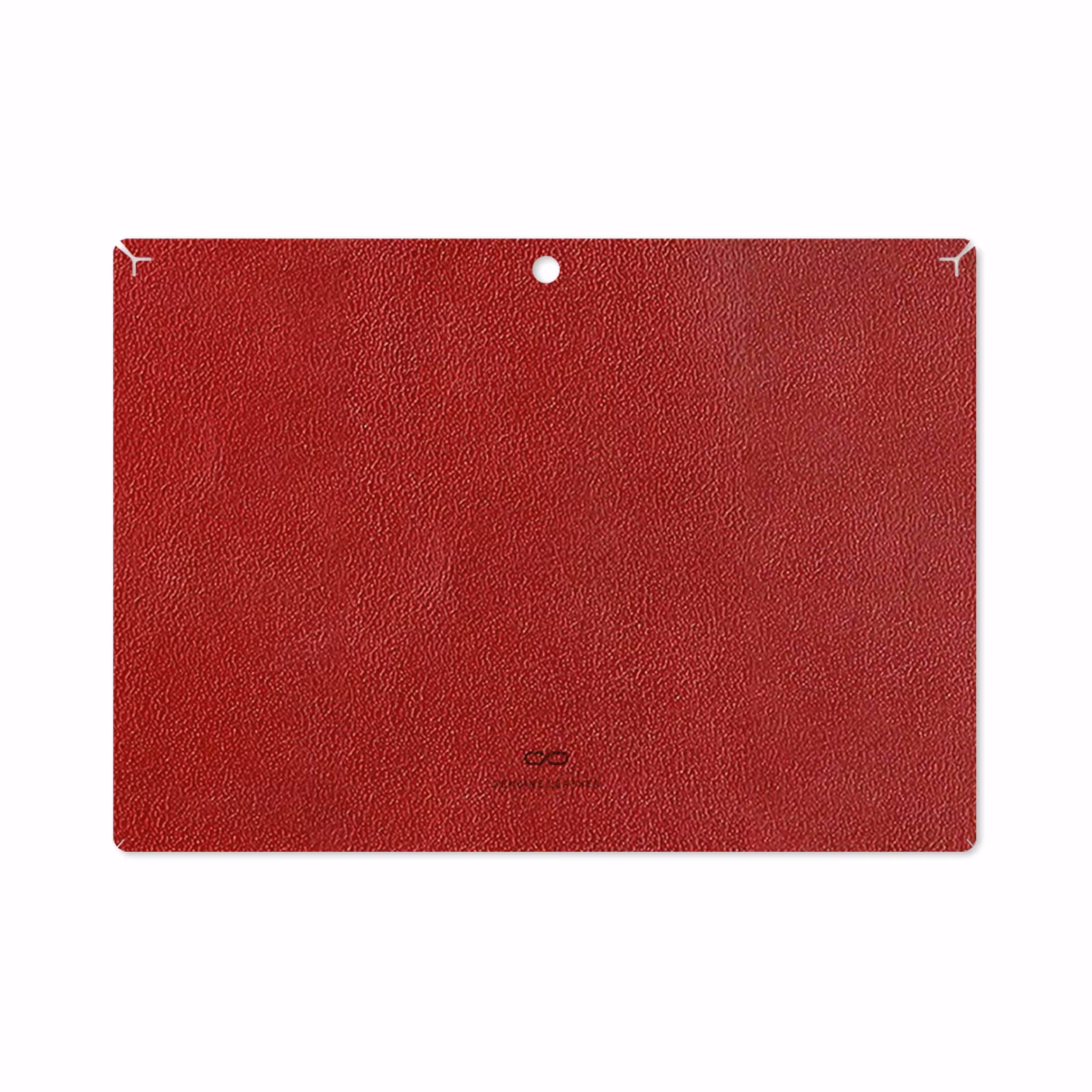 برچسب پوششی ماهوت مدل Red-Leather مناسب برای تبلت لنوو Miix 320 2017