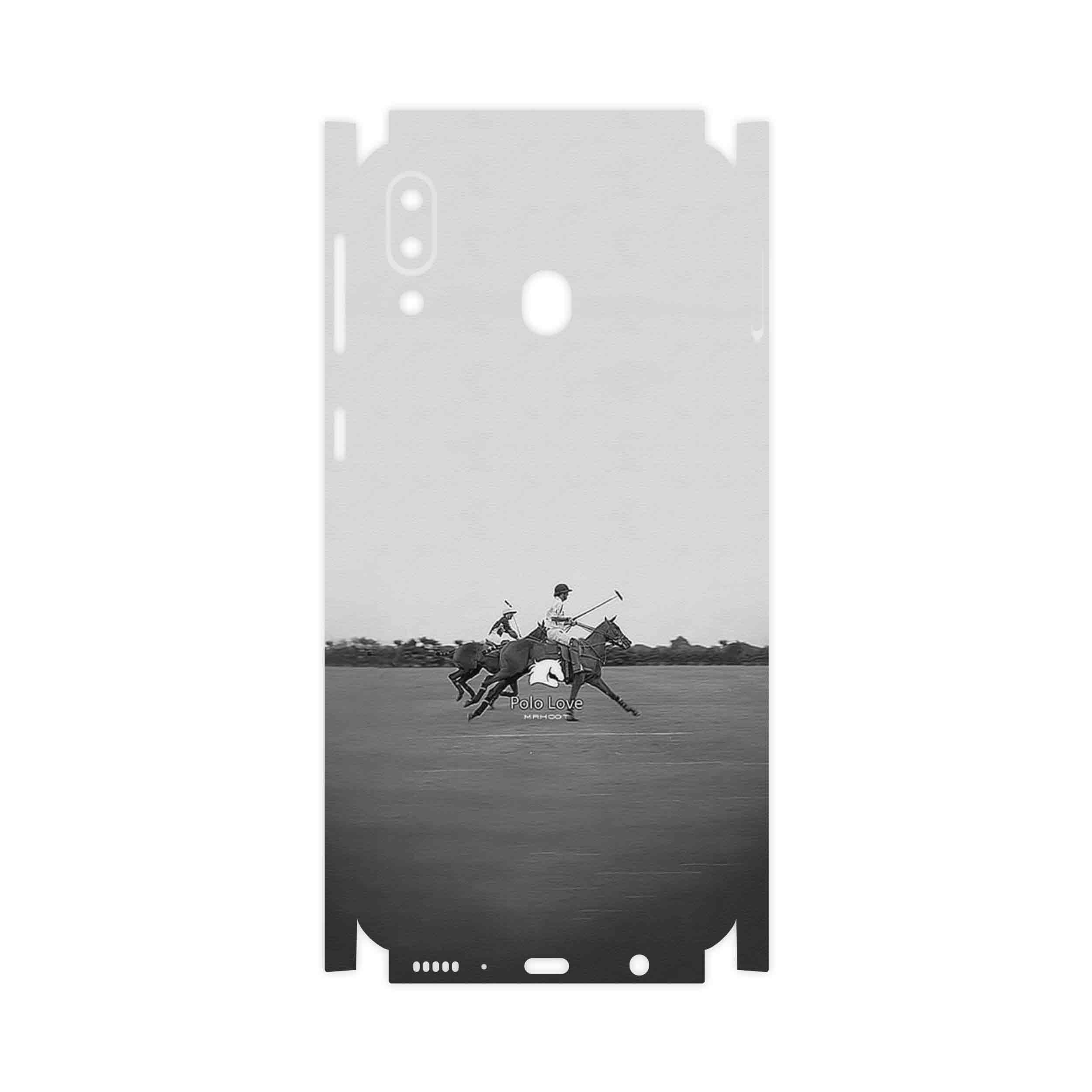 برچسب پوششی ماهوت مدل game of polo-FullSkin مناسب برای گوشی موبایل سامسونگ Galaxy M20