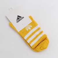 جوراب اسپورت adidas نیم ساق پنبه زرد کانگورو 20256