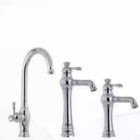 ست شیرالات رستاک مدل بیزانس رنگ کروم