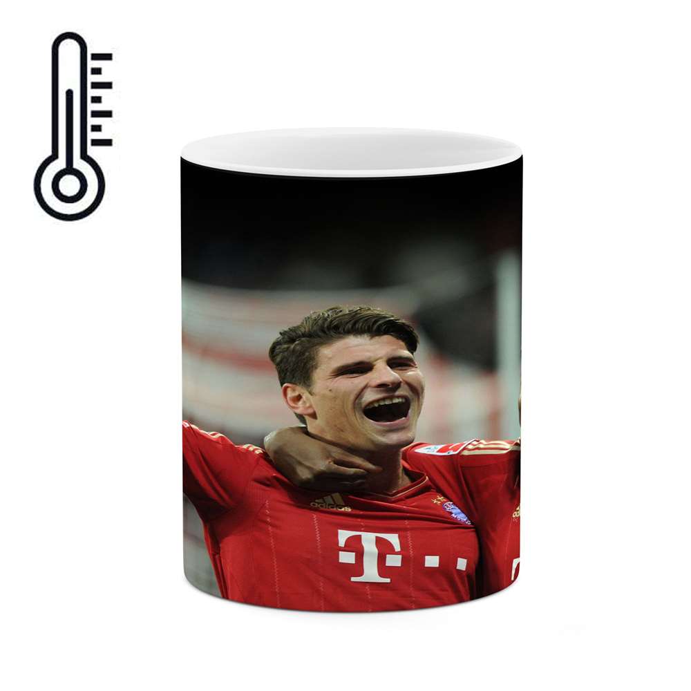 ماگ حرارتی طرح بازیکنان بایرن مونیخ مدل mgh10359