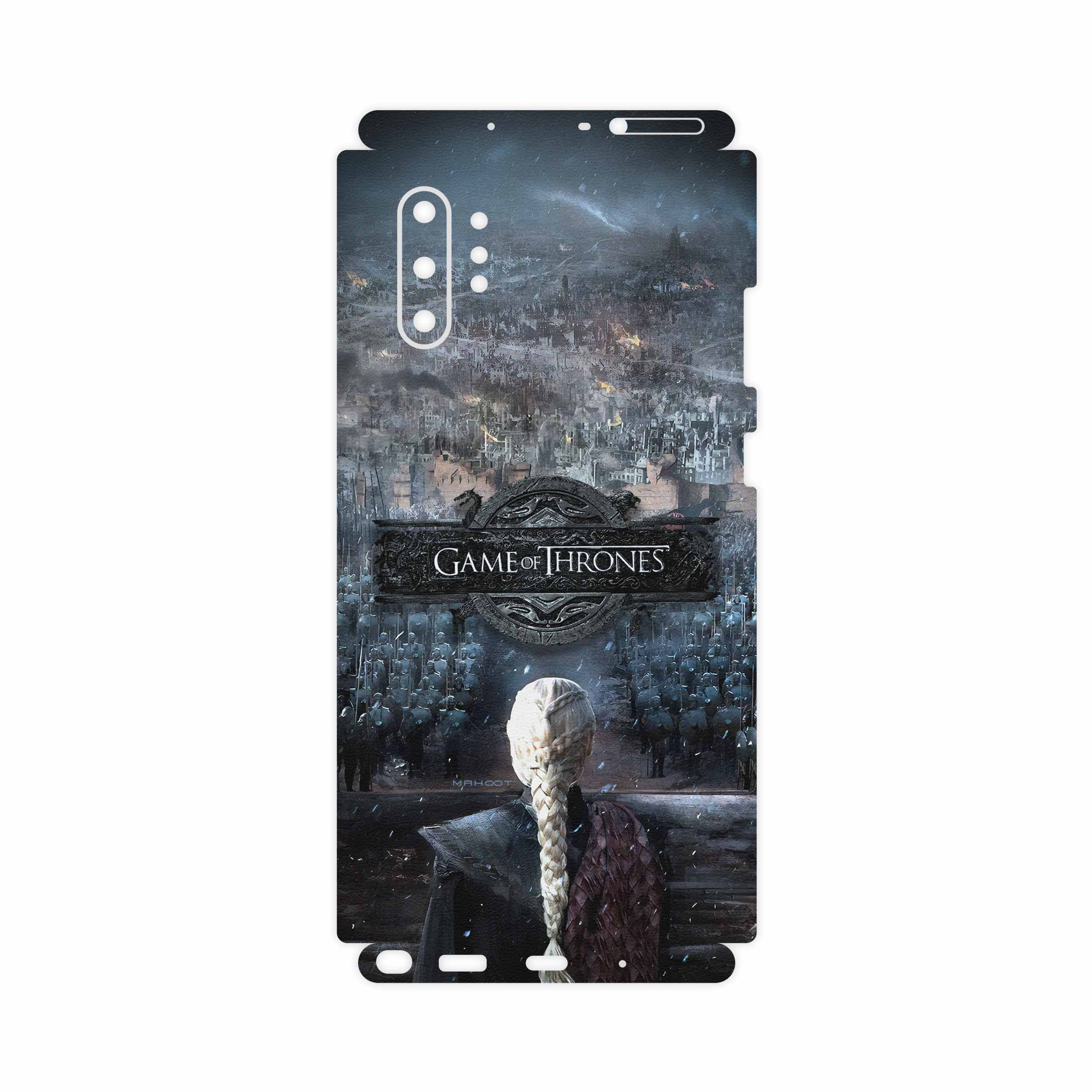برچسب پوششی ماهوت مدل Game of Thrones-FullSkin مناسب برای گوشی موبایل سامسونگ Galaxy Note 10 Plus