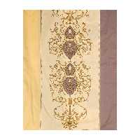 ملحفه آدنو مدل درباری کد IR101 دونفره سایز 160x200 سانتی متر