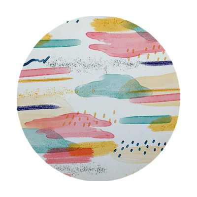 زیرقابلمه ای طرح آبرنگی کد 8000 