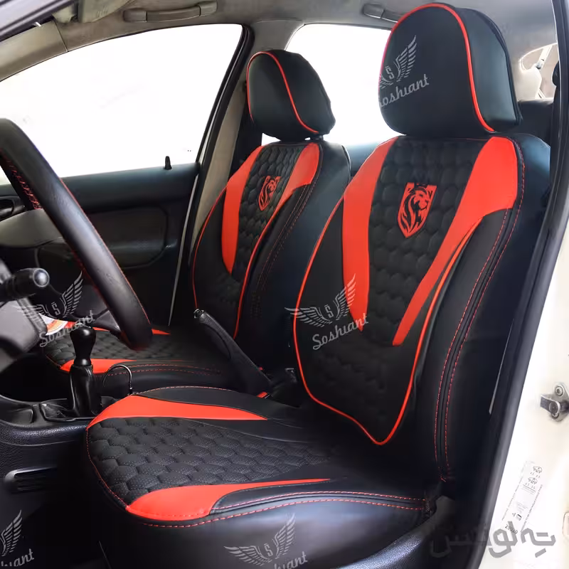 روکش صندلی تیبا 2 طبی چرمی برند سوشیانت مدل انزو