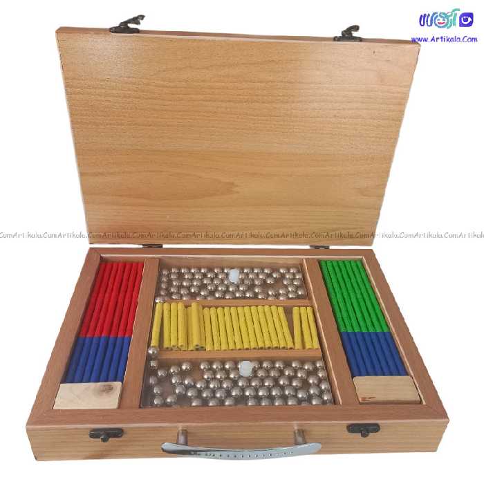 مگ مغناطیسی 354 قطعه با کیف چوبی