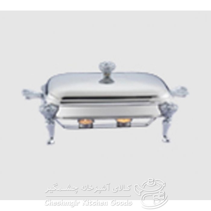 سوفله مستطیل استیل 2 لیتری یونیک مدل امپراطور UN-3837