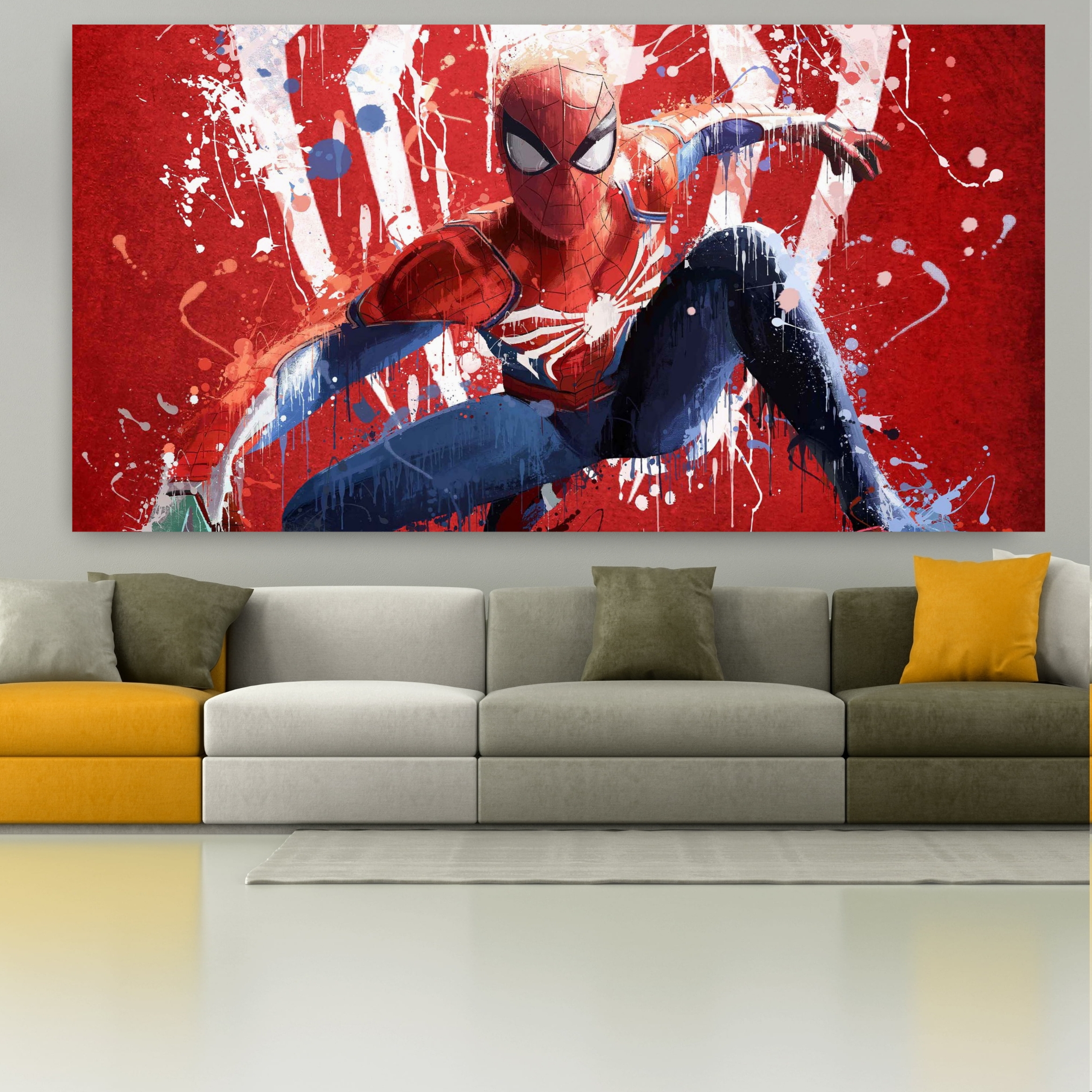 تابلو شاسی طرح اسپایدرمن مدل DDT170