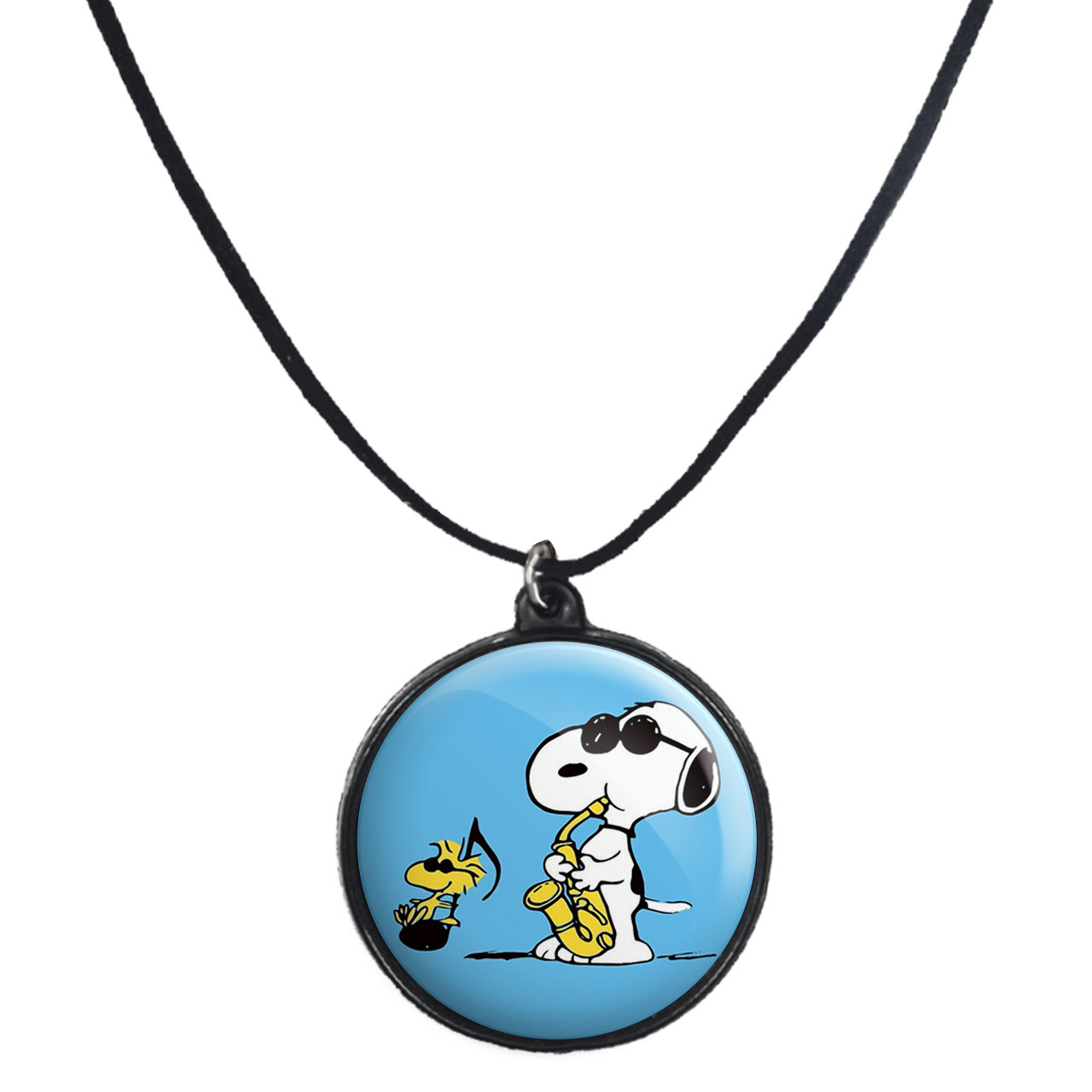 گردنبند پرمانه طرح اسنوپی کد pmb.14586