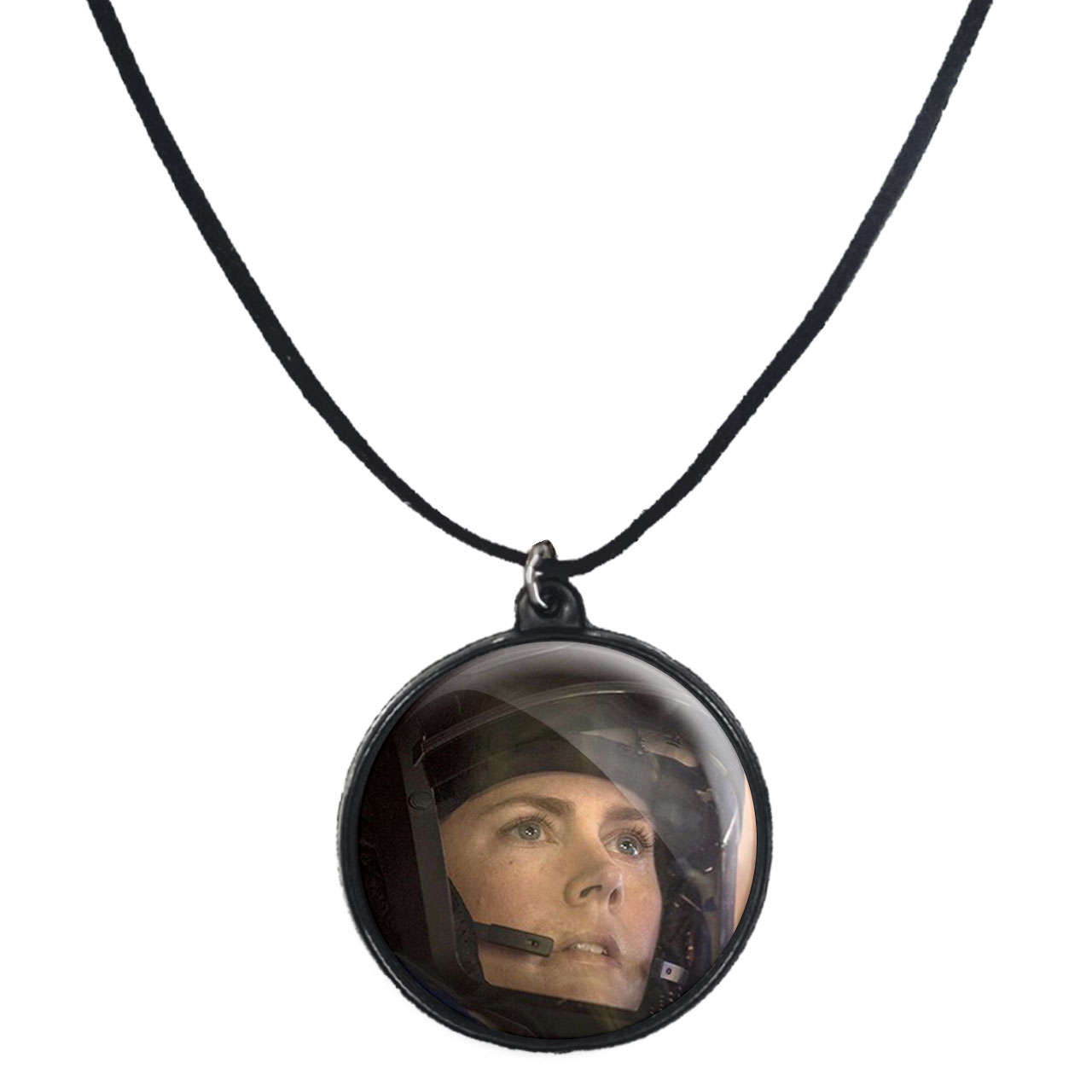 گردنبند پرمانه طرح Arrival کد pmb.22753مدل دو طرفه