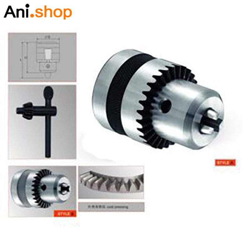 سه نظام دریل آچاری بوش خور 0.6mm-6mm مدل B10