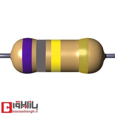 مقاومت 680 کیلو اهم 1/8 وات 5 درصد