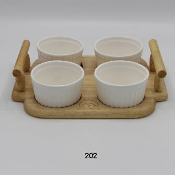 اردو خوری چوب رابروود و سرامیک کد 202 