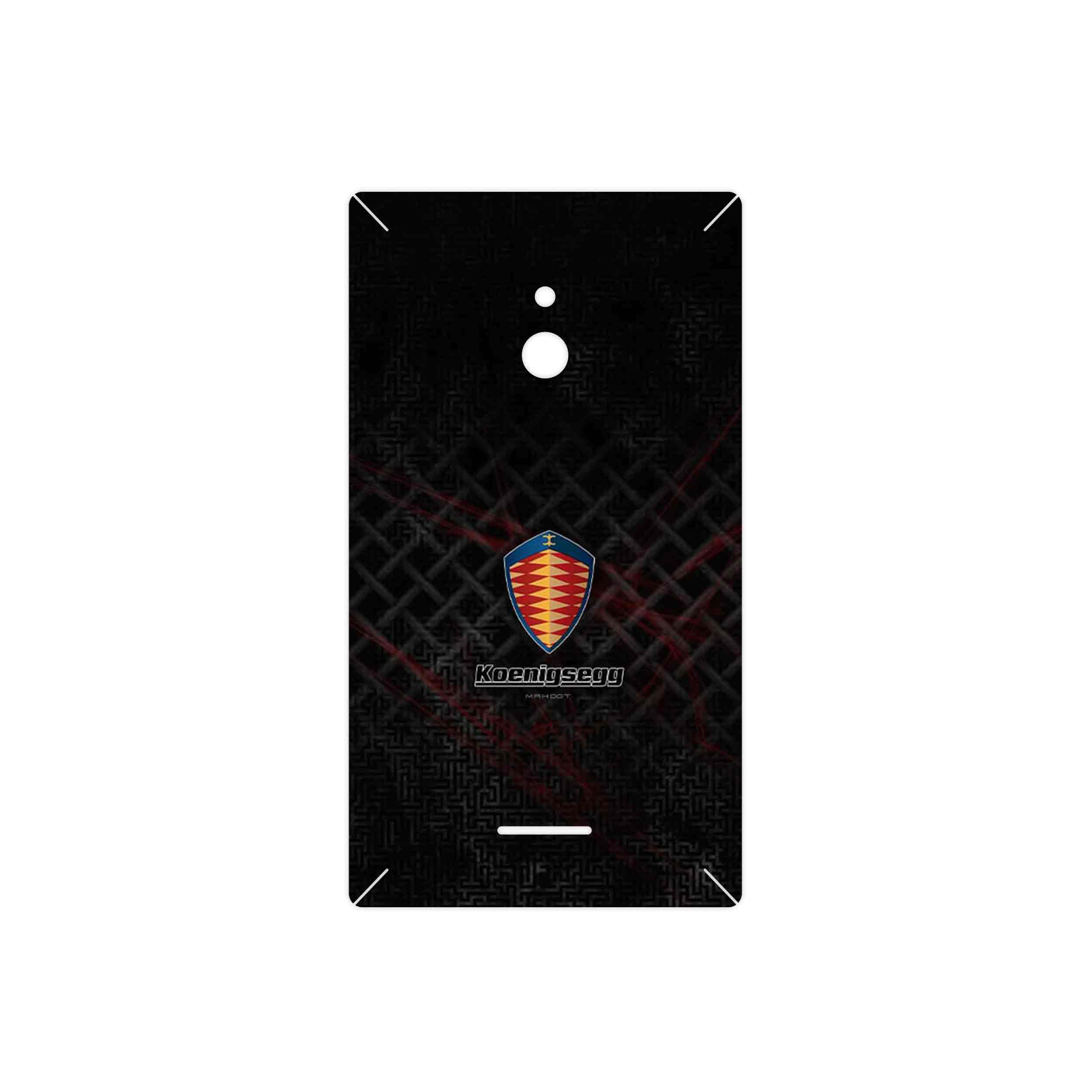 برچسب پوششی ماهوت مدل Koenigsegg Automotive AB مناسب برای گوشی موبایل نوکیا XL