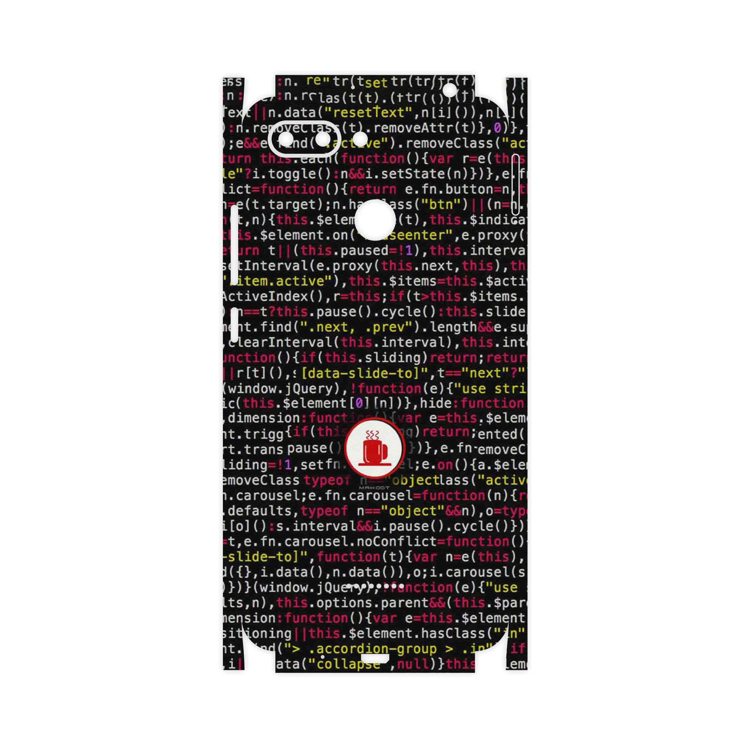 برچسب پوششی ماهوت مدل Programming 1-FullSkin مناسب برای گوشی موبایل شیائومی Redmi 6