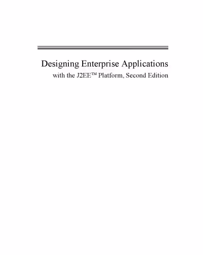 خرید و دانلود نسخه کامل کتاب Designing Enterprise applications with the J2EE platform
