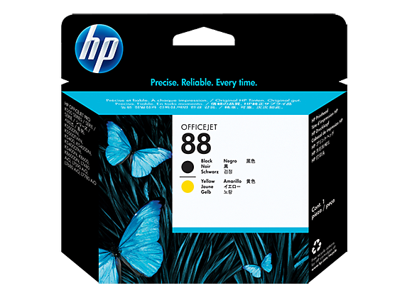 هد پلاتر اچ پی زرد و مشکی 88