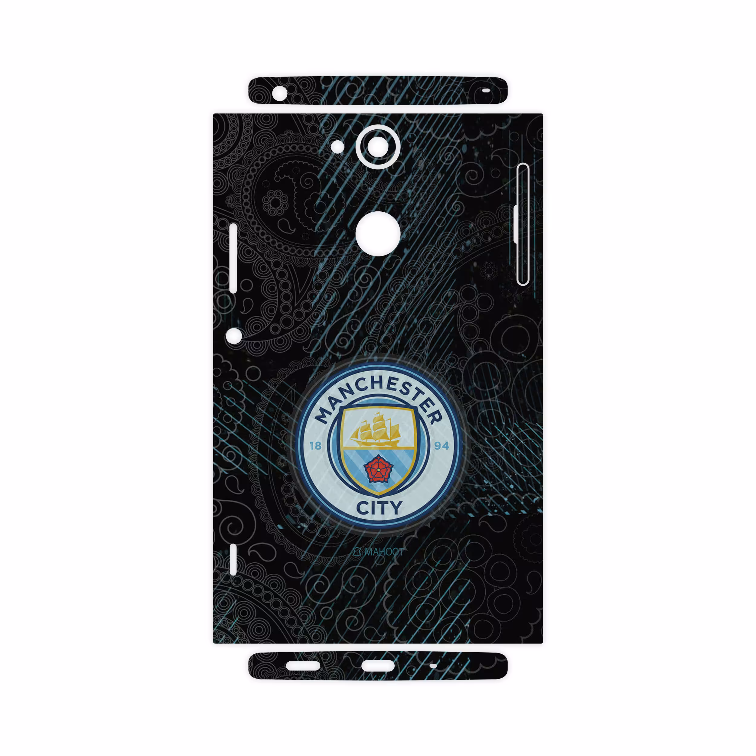 برچسب پوششی ماهوت مدل Manchester-City-FullSkin مناسب برای گوشی موبایل سونی Xperia XA2