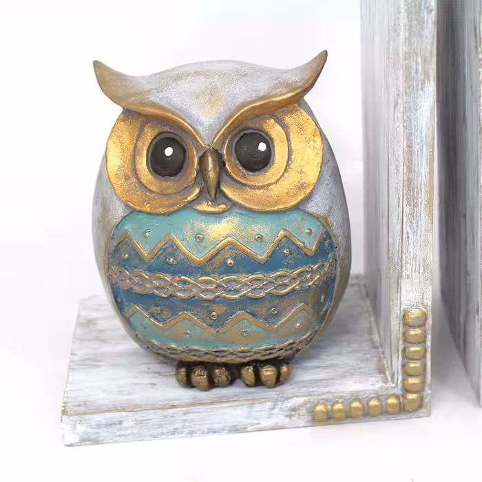 نگهدارنده کتاب مدل خانواده جغد مجموعه 2 عددی