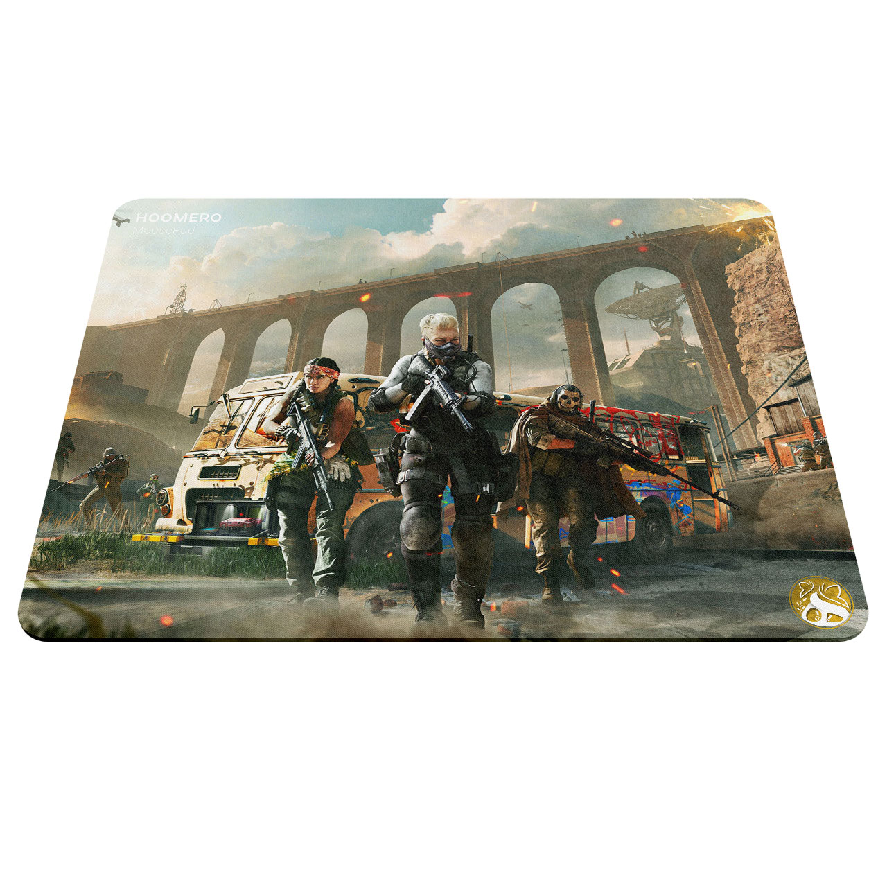 ماوس پد هومرو طرح بازی Call of Duty Warzone مدل A1601