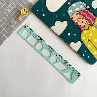 خط کش اشکال چاپی 20 سانتی