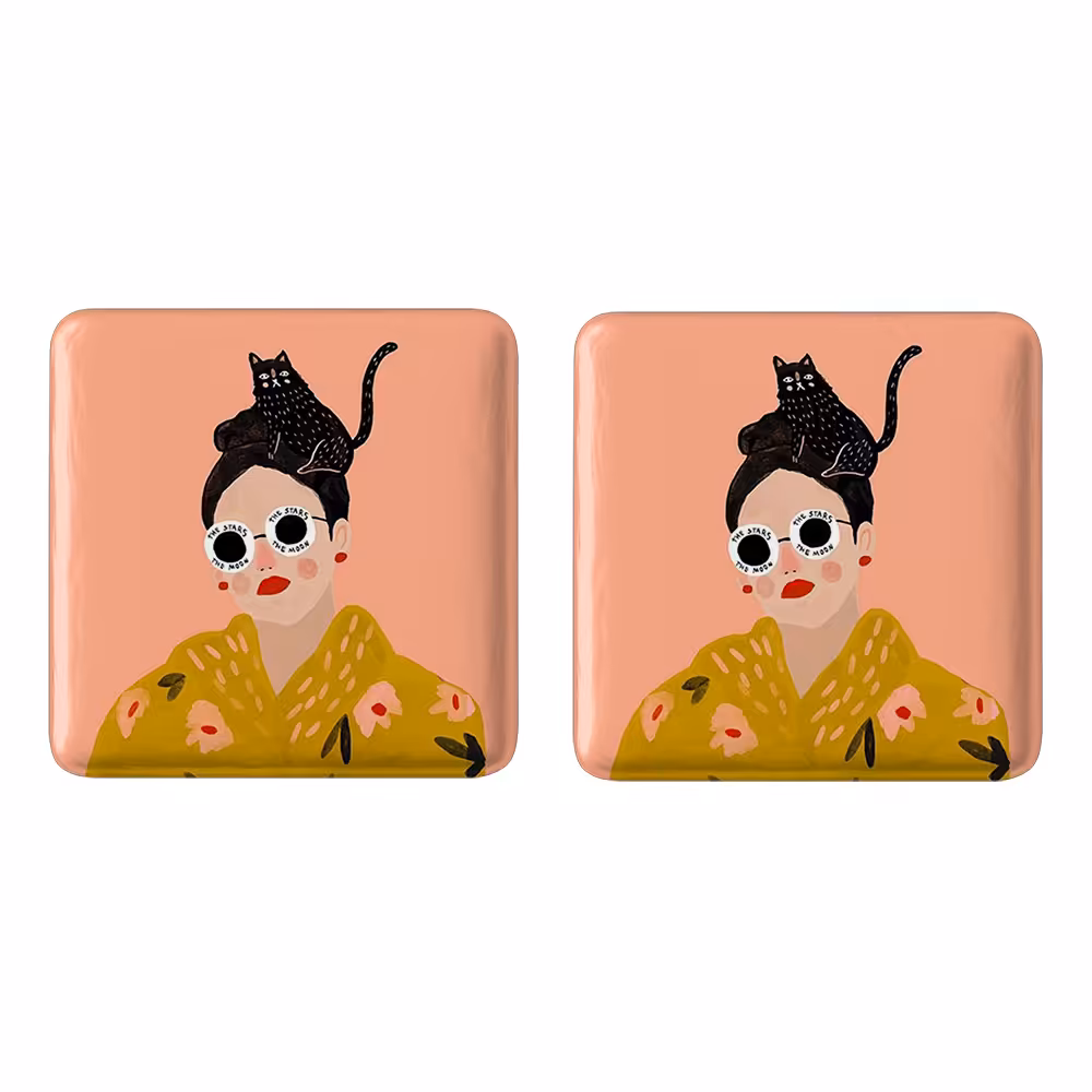 پیکسل خندالو مدل دختر کد 5481 به همراه مگنت